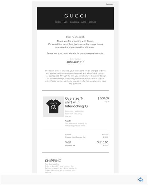 gucci email address uk